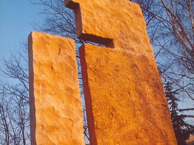 Památník zničeného hřbitova v Předlicích – Ústí nad Labem