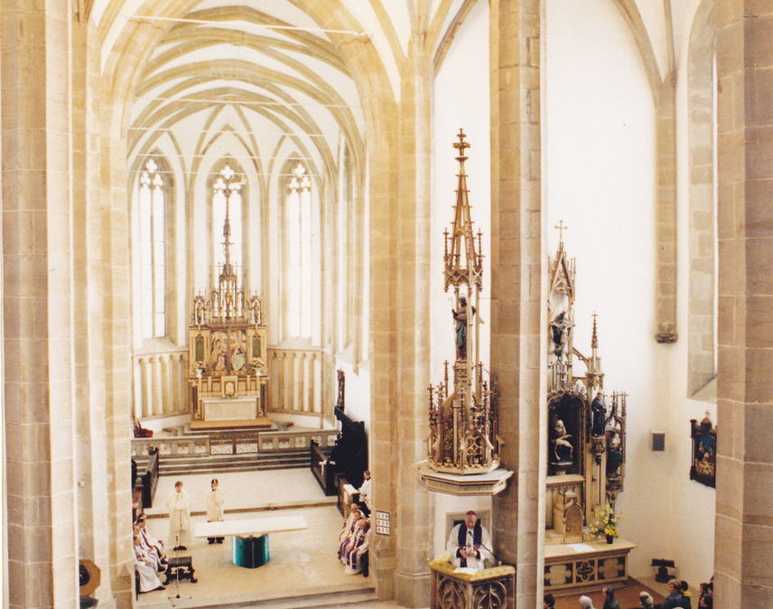 Oltářní stůl pro gotický kostel v Ústí nad Labem